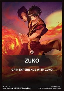 Jumpstart Pack Summary Card: Zuko - Magic: The Gathering | Avatar: The Last Airbender: Extras (Tip Card) [XTLA-F36]