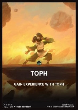 Jumpstart Pack Summary Card: Toph - Magic: The Gathering | Avatar: The Last Airbender: Extras (Tip Card) [XTLA-F45]