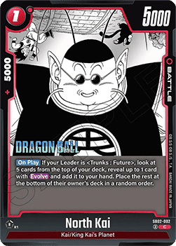 North Kai (SB02-002) - Manga Booster 02 [Fusion World] (Common) [SB02-002]
