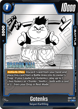 Gotenks (SB02-018) - Manga Booster 02 [Fusion World] (Common) [SB02-018]