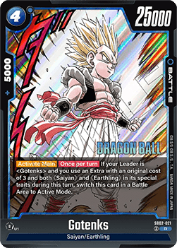 Gotenks (SB02-021) - Manga Booster 02 [Fusion World] (Rare) [SB02-021]