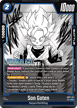 Son Goten (SB02-024) - Manga Booster 02 [Fusion World] (Common) [SB02-024]