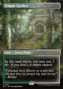 Temple Garden - Lorwyn Eclipsed: Extras (Rare) [XECL-351]