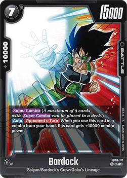 Bardock (FB08-111) [Fusion World] (V.1 - Uncommon)