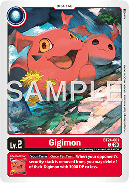Gigimon (BT24-001) - Time Stranger (Common) [BT-24-001]