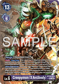 Creepymon (X Antibody) (BT24-078) (V.2) - Time Stranger (Alternative Art) [BT-24-078]