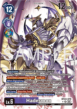 Hadesmon (BT24-079) (V.2) - Time Stranger (Alternative Art) [BT-24-079]