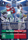 Dan Yuki & Kanan Yuki (BT24-085) (V.2) - Time Stranger (Alternative Art) [BT-24-085]