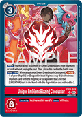 Unique Emblem: Blazing Conductor (BT24-089) - Time Stranger (Uncommon) [BT-24-089]