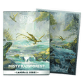 100 Dragon Shield Sleeves - Matte Dual Landfall Series "Misty Rainforest" - Magic the Gathering Products