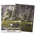 100 Dragon Shield Sleeves - Matte Dual Landfall Series "Verdant Catacombs" - Magic the Gathering Products