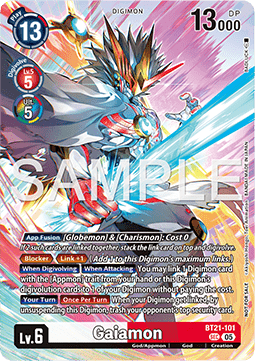 Gaiamon (BT21-101) (V.2) - Unnumbered Promos (Alternative Art) [UP-BT21-101]