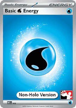 Basic Water Energy - Play! Pokémon Prize Pack Series Eight (Prize Pack Series) [PPS8-MEE 003]