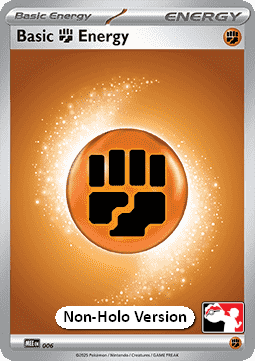 Basic Fighting Energy - Play! Pokémon Prize Pack Series Eight (Prize Pack Series) [PPS8-MEE 006]
