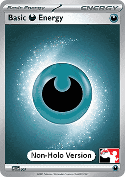 Basic Darkness Energy - Play! Pokémon Prize Pack Series Eight (Prize Pack Series) [PPS8-MEE 007]