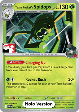 Team Rocket's Spidops