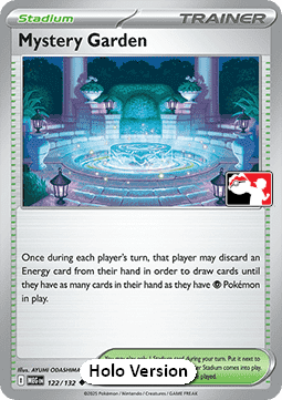Mystery Garden - Play! Pokémon Prize Pack Series Eight (Prize Pack Series) [PPS8-MEG 122]
