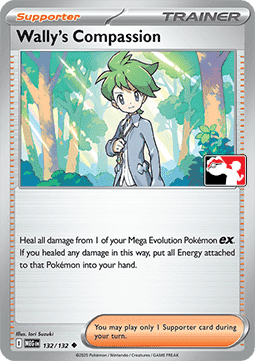 Wally's Compassion - Play! Pokémon Prize Pack Series Eight (Prize Pack Series) [PPS8-MEG 132]