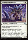 Burdened Stoneback - Lorwyn Eclipsed (Uncommon) [ECL-8]