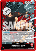 Trafalgar Law (OP14-001) (V.1) - The Azure Sea's Seven (Leader) [OP14-001]