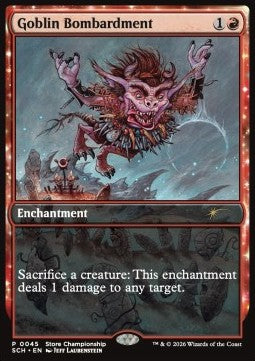 Goblin Bombardment - Store Championship Promos (Rare) [SCH-45]