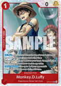 Monkey.D.Luffy (OP14-013) (V.1) - The Azure Sea's Seven (Super Rare) [OP14-013]