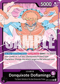 Donquixote Doflamingo (OP14-060) (V.1) - The Azure Sea's Seven (Leader) [OP14-060]