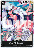 Ms. All Sunday (OP14-084) (V.1) - The Azure Sea's Seven (Super Rare) [OP14-084]