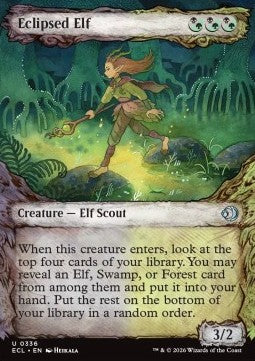 Eclipsed Elf - Lorwyn Eclipsed: Extras (Uncommon) [XECL-336]