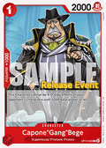 Capone"Gang"Bege (OP14-003) - Promos: The Azure Sea's Seven (Common) [OP14P-003]