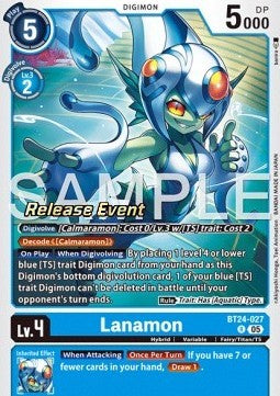Lanamon (BT24-027) - Promos: Time Stranger (Alternative Art) [BT-24P-BT24-027]