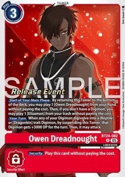 Owen Dreadnought (BT24-082) - Promos: Time Stranger (Alternative Art) [BT-24P-BT24-082]