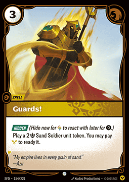 Guards! - Spiritforged (Common) [SFD-154]