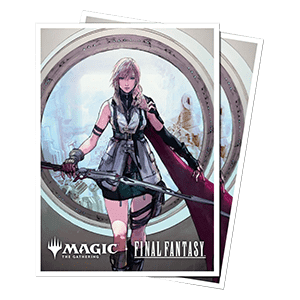 Magic: The Gathering - FINAL FANTASY: "Lightning, Army of One" APEX Deck Protector Sleeves - FINAL FANTASY