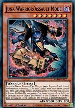 Junk Warrior/Assault Mode - Burst Protocol (Super Rare) [BPRO-007]