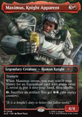 Maximus, Knight Apparent
