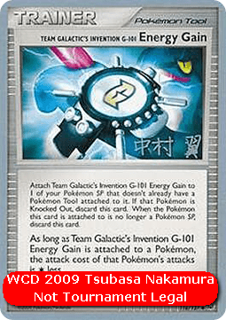 Team Galactic's Invention G-101 Energy Gain