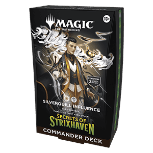 Commander: Secrets of Strixhaven: "Silverquill Influence" Commander Deck - Commander: Secrets of Strixhaven