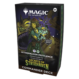 Commander: Secrets of Strixhaven: "Witherbloom Pestilence" Commander Deck - Commander: Secrets of Strixhaven
