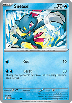 Sneasel - Ascended Heroes (Common) [ASC-044]
