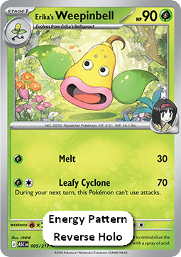 Erika's Weepinbell - Ascended Heroes: Additionals (Uncommon) [xASC-005]
