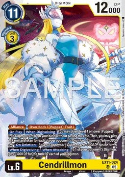 Cendrillmon (EX11-024) (V.1) - Dawn of Liberator (Super Rare) [EX-11-024]