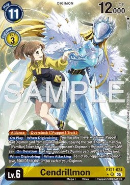 Cendrillmon (EX11-024) (V.2) - Dawn of Liberator (Alternative Art) [EX-11-024]