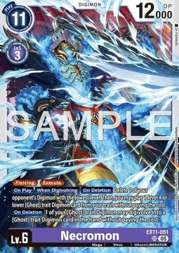 Necromon (EX11-051) (V.1) - Dawn of Liberator (Super Rare) [EX-11-051]