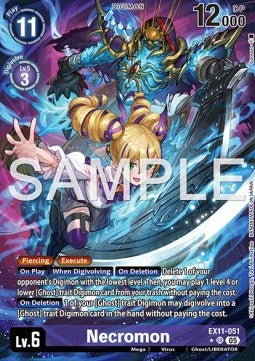Necromon (EX11-051) (V.2) - Dawn of Liberator (Alternative Art) [EX-11-051]