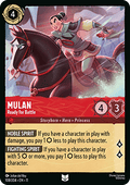 Mulan - Ready for Battle