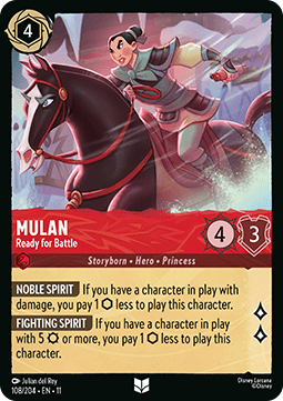 Mulan - Ready for Battle
