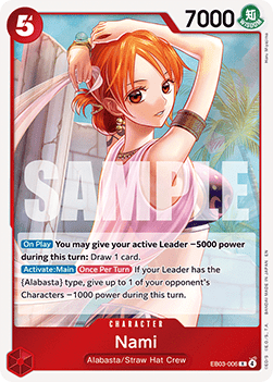 Nami (EB03-006) (V.1) - Heroines Edition (Rare) [EB03-006]