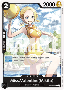 Miss.Valentine(Mikita) (EB03-047) (V.1) - Heroines Edition (Common) [EB03-047]