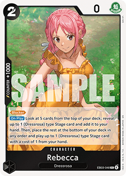 Rebecca (EB03-048) (V.1) - Heroines Edition (Rare) [EB03-048]